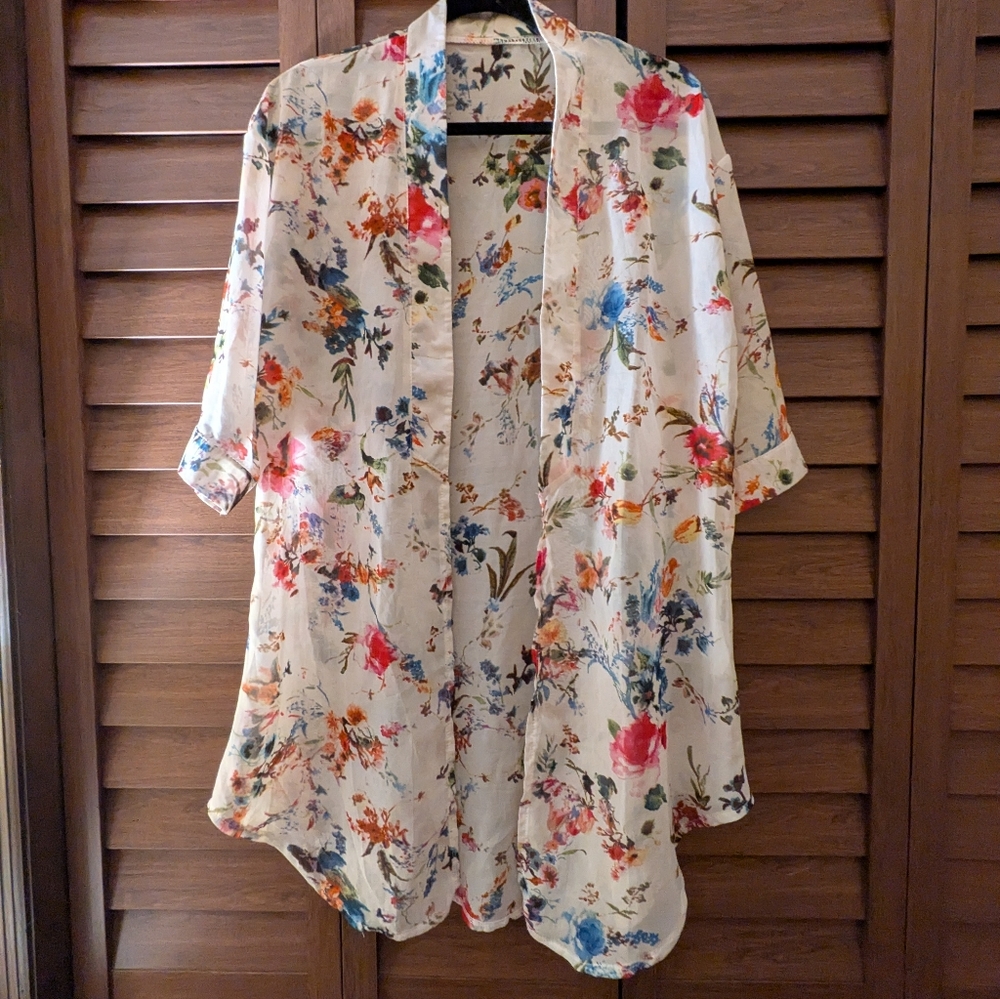 Floral Kimono
